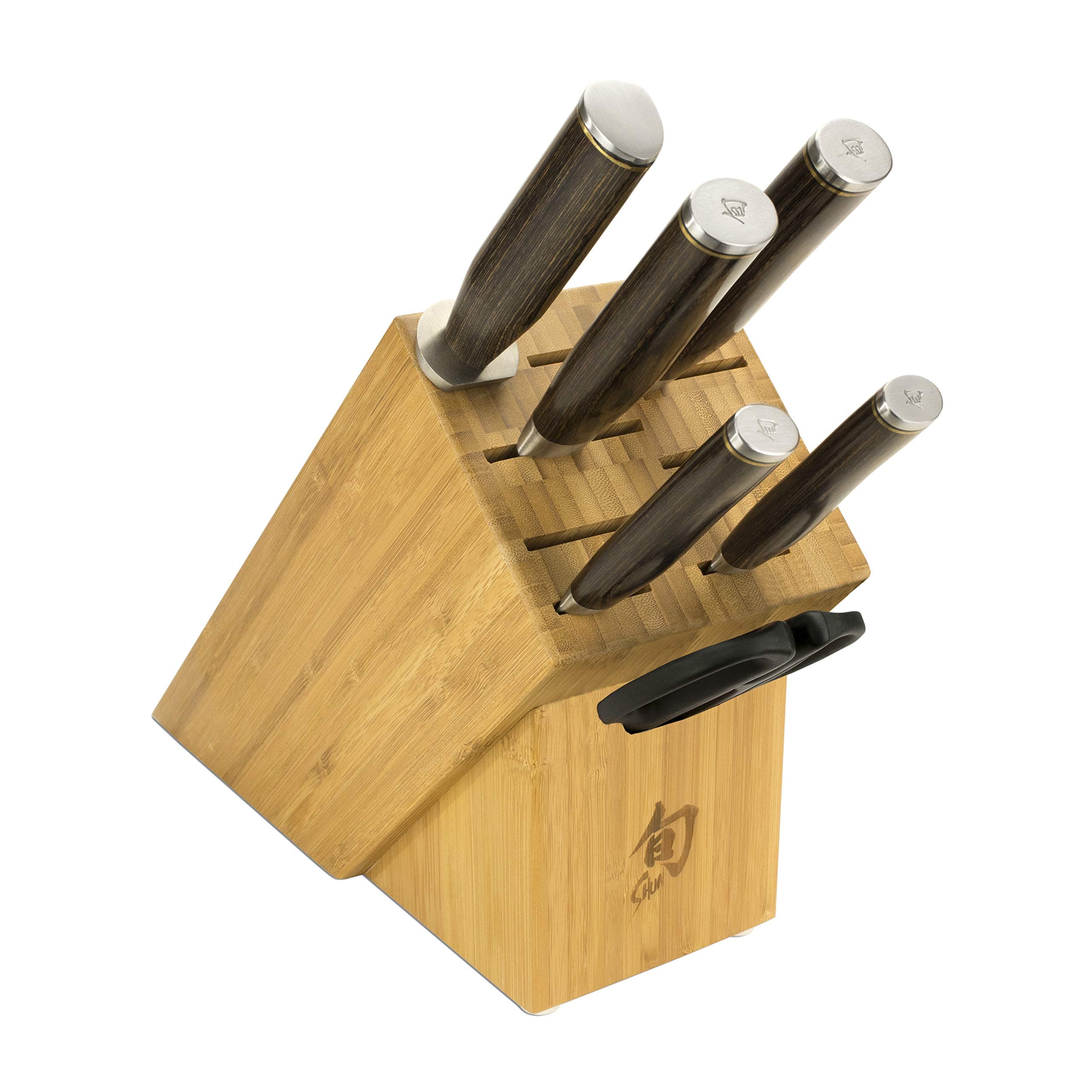 Set de cuchillos Shun Premier 7 piezas con bloque TDMS0700