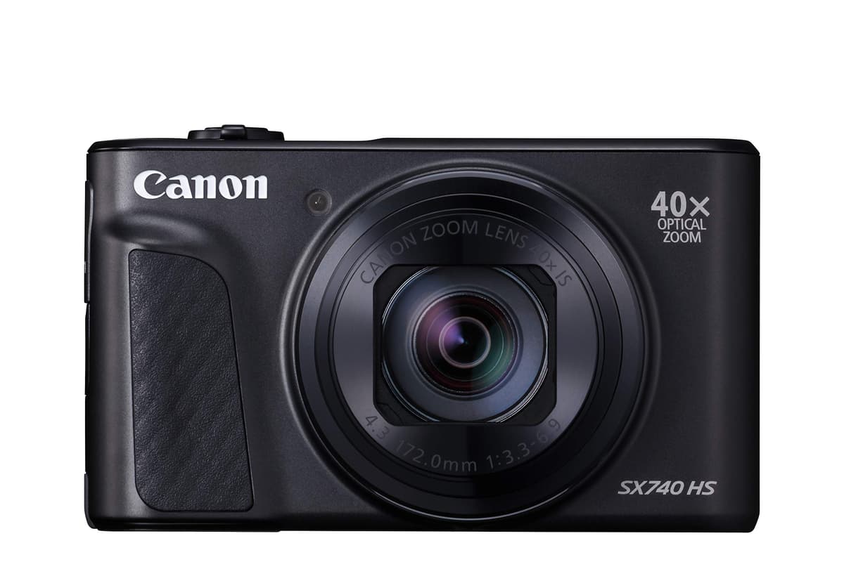 Canon PowerShot SX740 HS - Cámara compacta con zoom óptico 40x y video 4K (importada de Japón) PSSX740HS(BK)