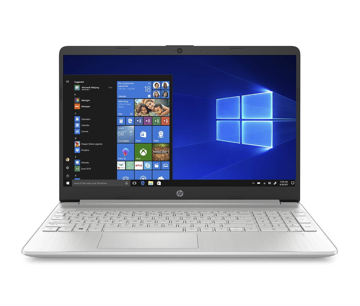 HP Laptop táctil HD de 15 pulgadas, Intel Core i3-1215U de 12.ª generación, 12 GB SDRAM, 512 GB SSD, Windows 11 Home en modo S, 15-15.99 pulgadas DY5073DX