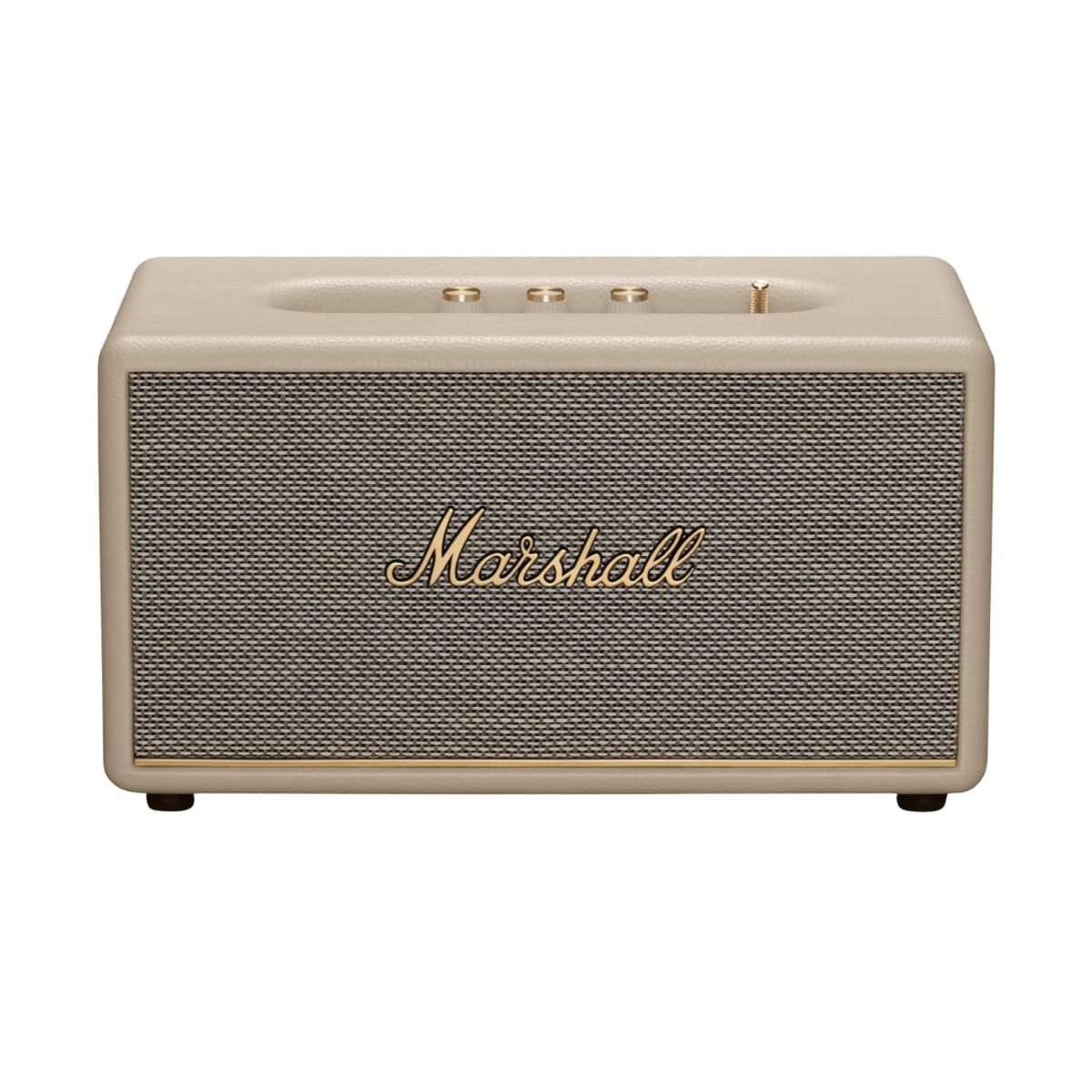 Marshall Stanmore III Altavoz Bluetooth para el Hogar - Sonido Estéreo Potente con Controles de Graves y Agudos | Alimentado por Corriente | Compatible con Tocadiscos | Entradas RCA y Aux 3.5 mm - Crema 1006015