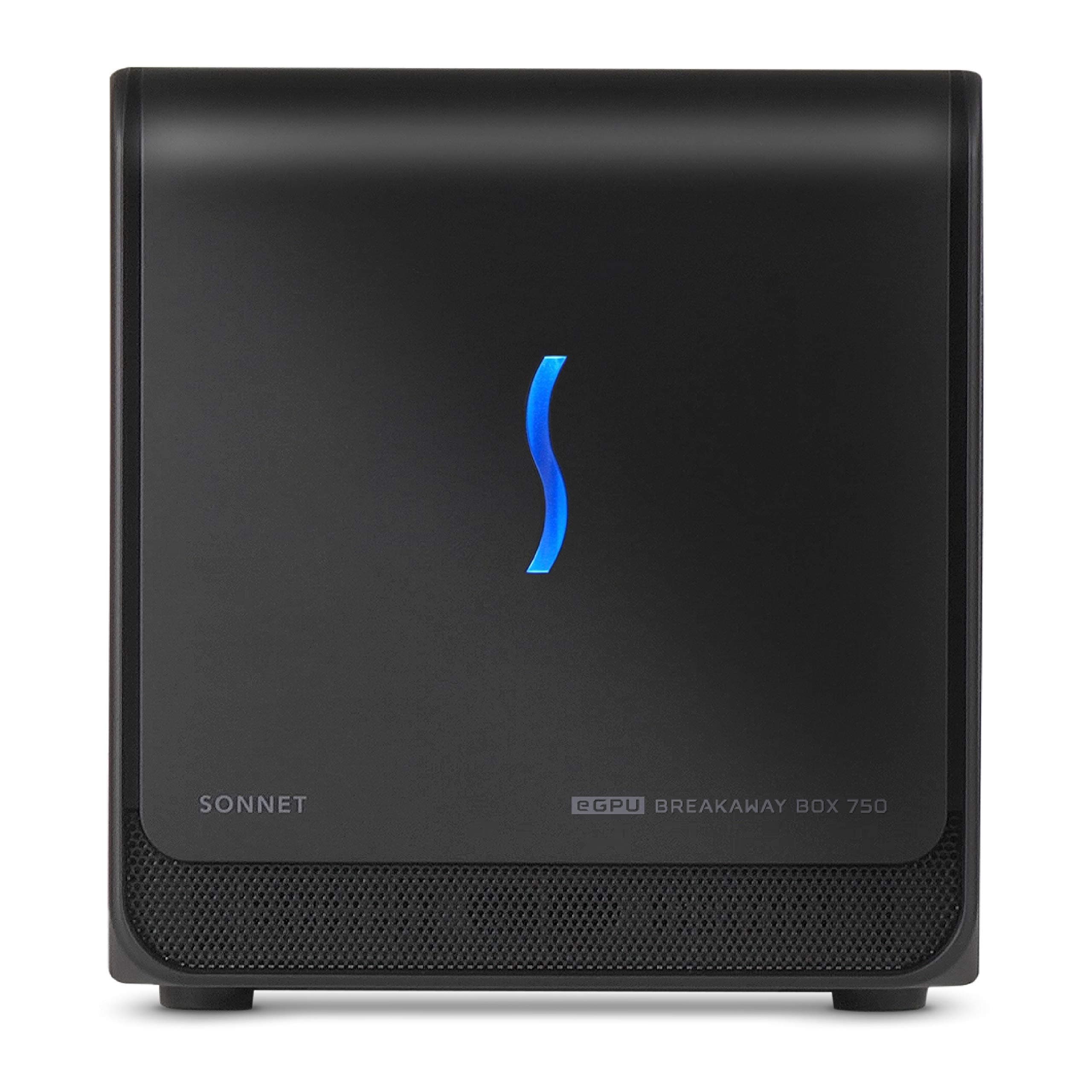 Sonnet eGPU Breakaway Box 750 - Chasis de GPU Externa - No Compatible con Macs M1 GPU-750W-TB3
