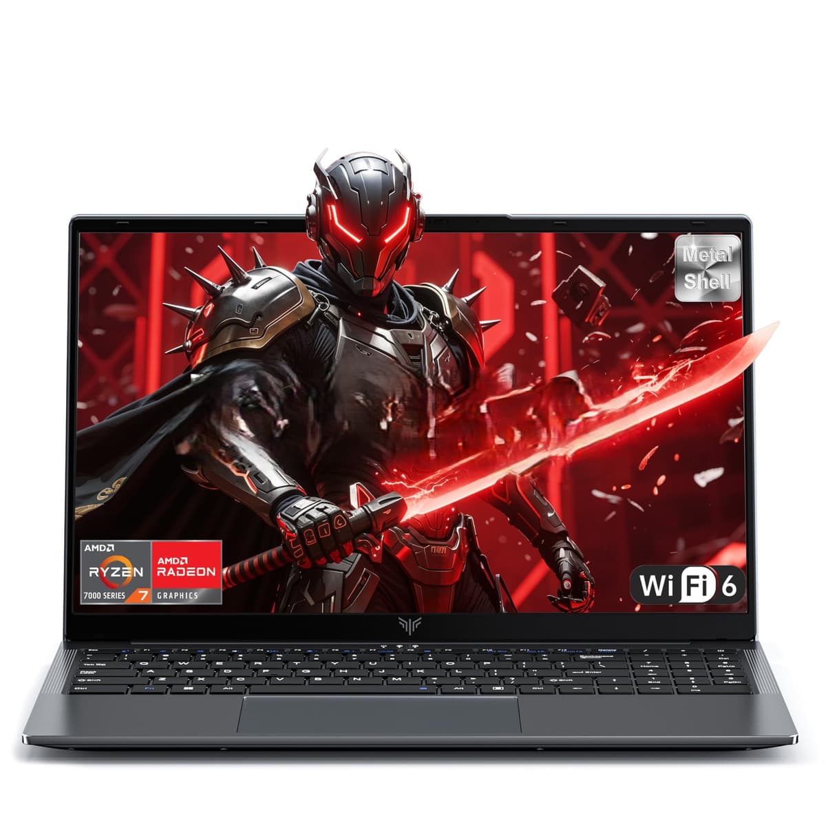 MALLRACE Laptop para juegos con procesador AMD Ryzen 7 7730U de 8 núcleos (hasta 4.5 GHz), 16 GB DDR4, SSD 512 GB, gráficos AMD Radeon, Wi-Fi 6, pantalla IPS de 15.6", cámara web, Windows 11 - para edición de video LX15Pro