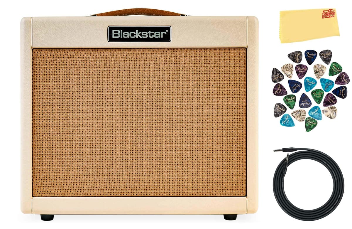 Blackstar TV-10 A Amplificador Combo 10W con Válvulas, Celestion y Bundle de Accesorios AUS-TV10A-COMBO-STD