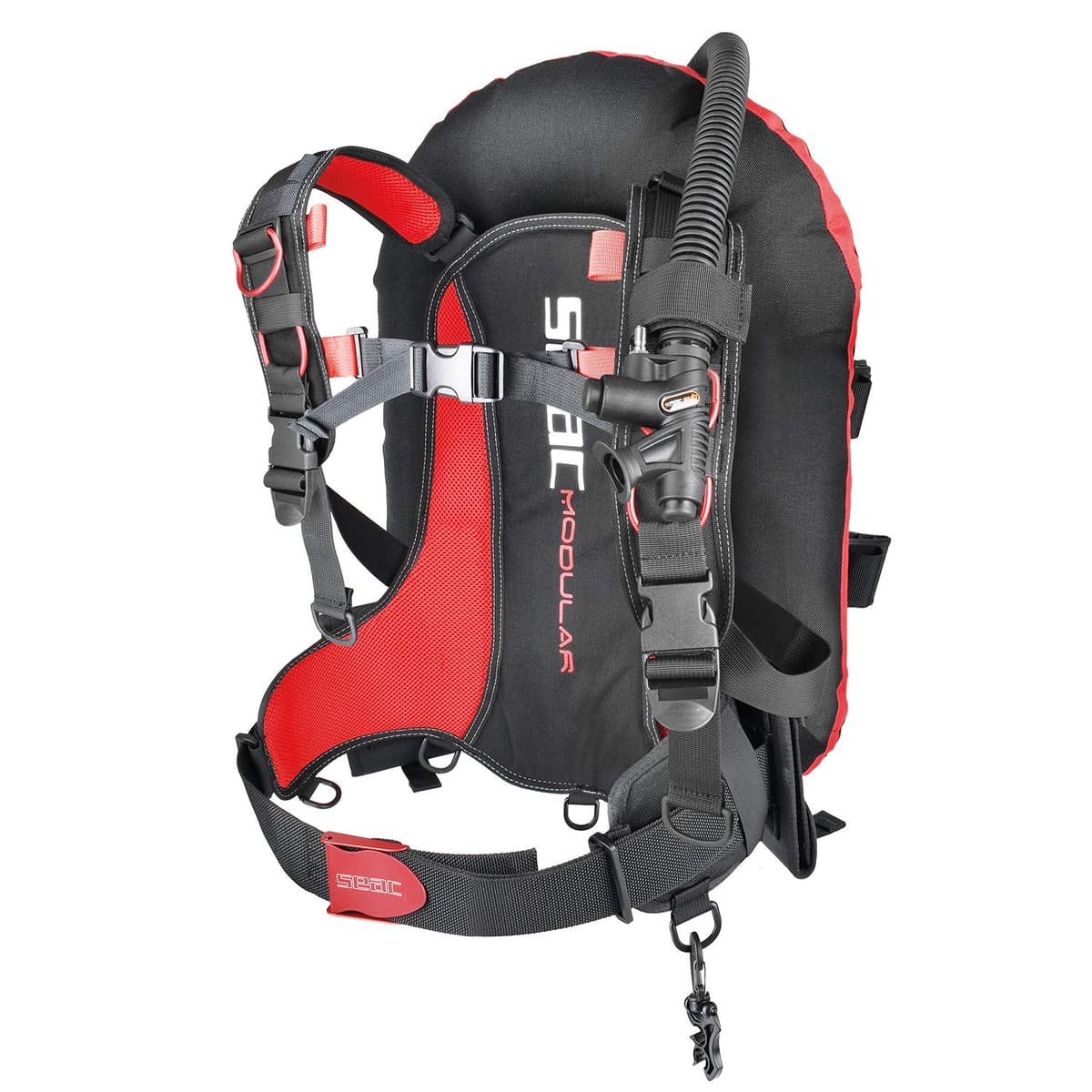 SEAC Modular BCD negro, modular y desmontable, fabricado en Italia 0420037000998A