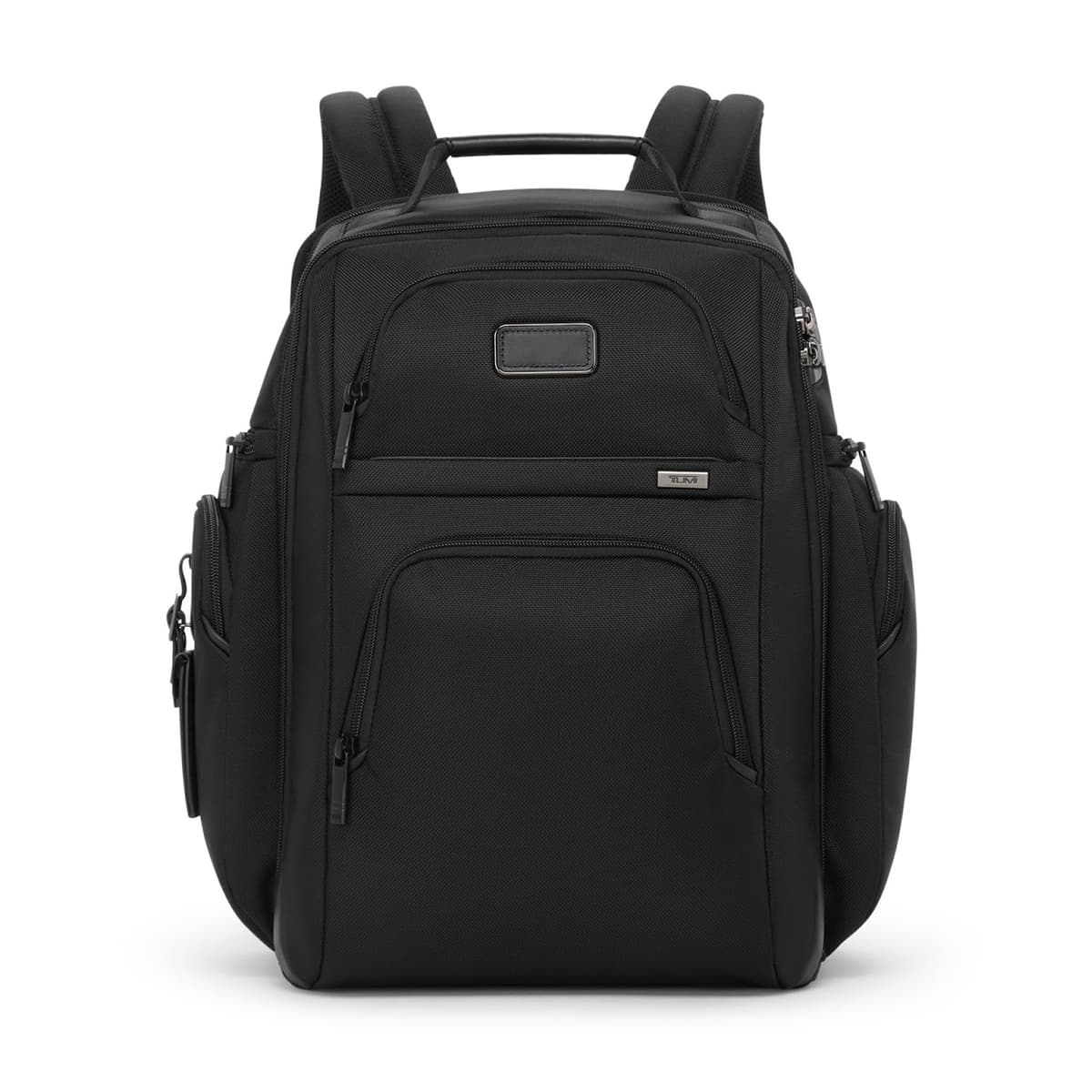 TUMI - Mochila Alpha Brief - Mochila de trabajo y viaje para hombre y mujer con correa acolchada ajustable - Compatible con pantallas de hasta 15" - Negro 158957-1041