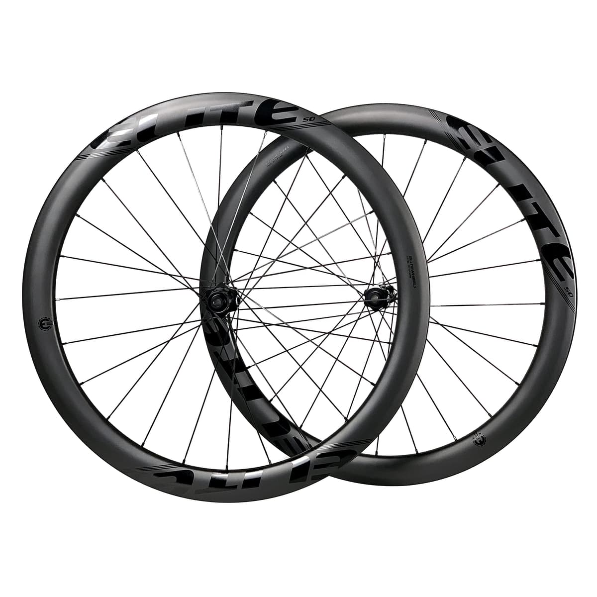 ELITEWHEELS Edge Ruedas de Carbono 50mm Ultraligero 1347g Juego de Ruedas de Carretera Freno de Disco de Carbono 202211281128