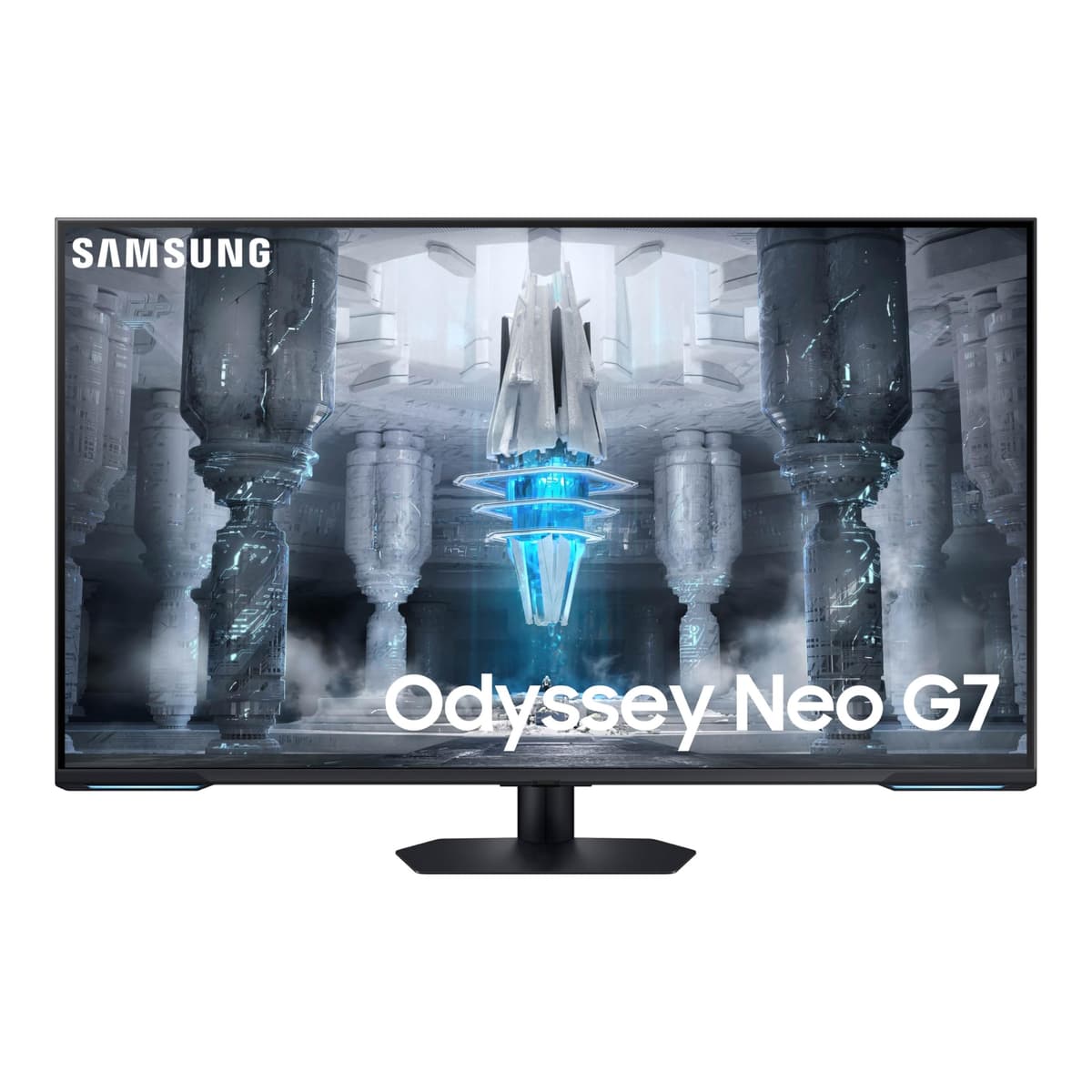 SAMSUNG 43\" Odyssey Neo G7 Series 4K UHD Smart Gaming Monitor, 144Hz, 1ms, VESA Display HDR600, Quantum Matrix Technology, AMD FreeSync Premium Pro, LS43CG702NNXZA, Black B0BW1VM62Y-1