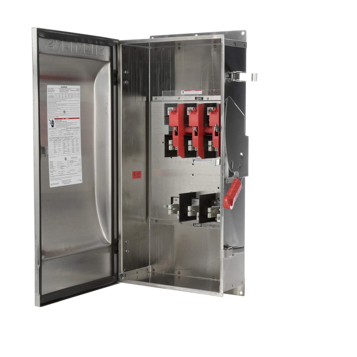 SIEMENS HF364S 200 amperios 3 polos 600 voltios 3 hilos fusible interruptores de seguridad de servicio pesado