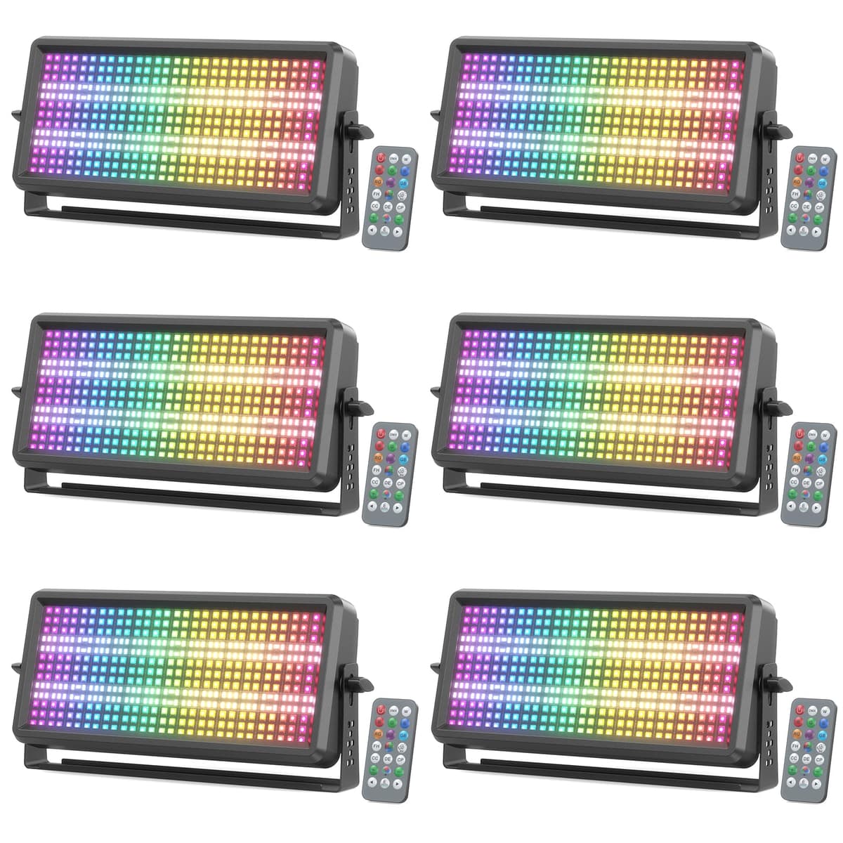 Warmdance Barra de luz LED de escenario 180W Wall Washer con DMX/RDM y activación por sonido ZQ06199US