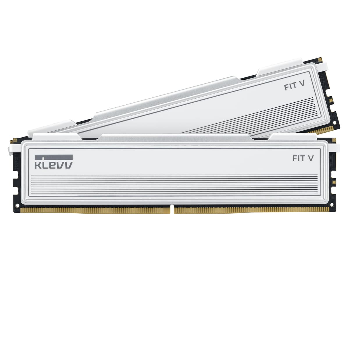 KLEVV FIT V DDR5 32GB (2x16GB) 6000MHz CL30 SK Hynix A-Die 1.35V Memoria RAM para Desktop Gaming XMP 3.0 / Compatible AMD Expo (KD5AGU880-60A300F)