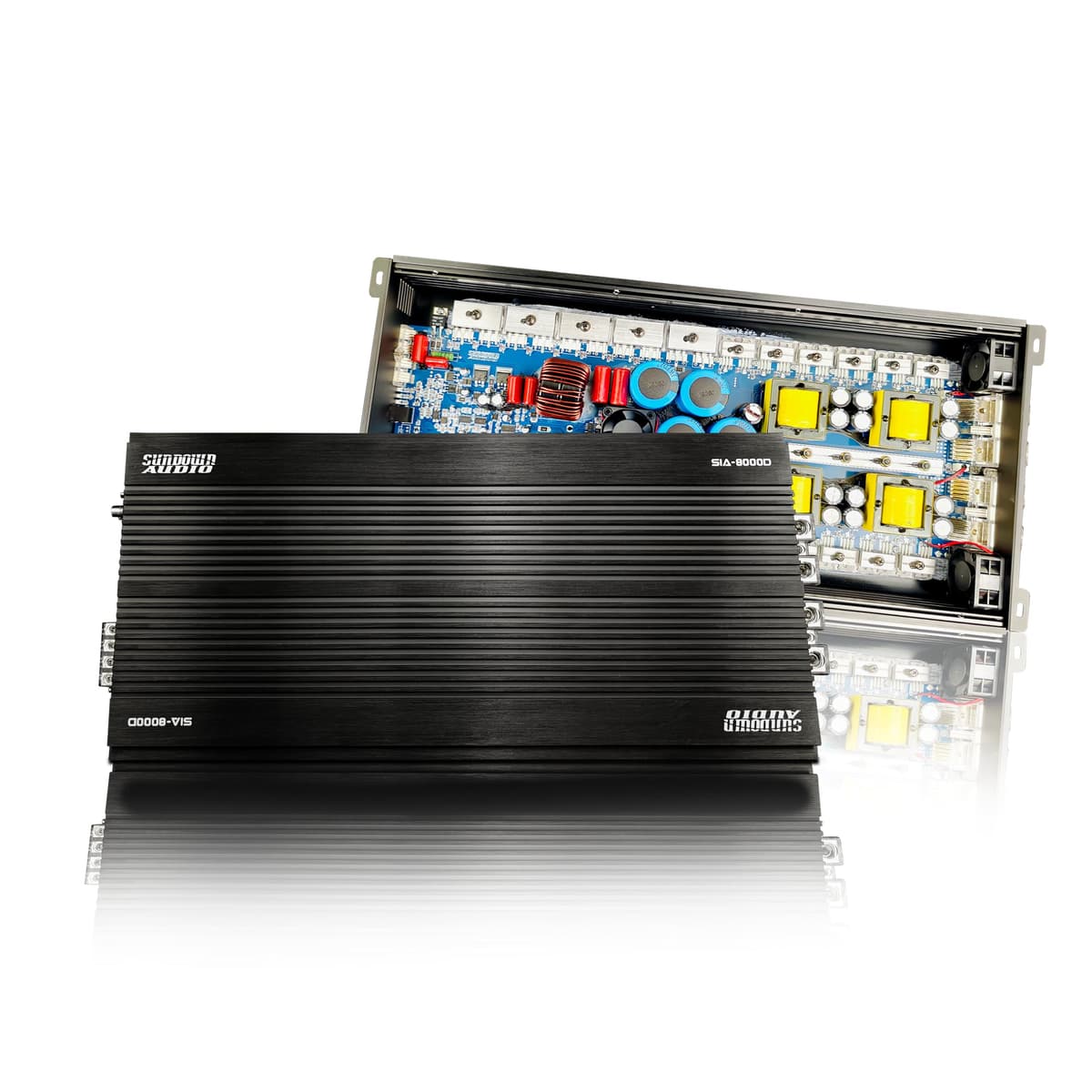 Sundown Audio SIA-8000D Monoblock 8000W RMS Amplificador inteligente A-SIA8000