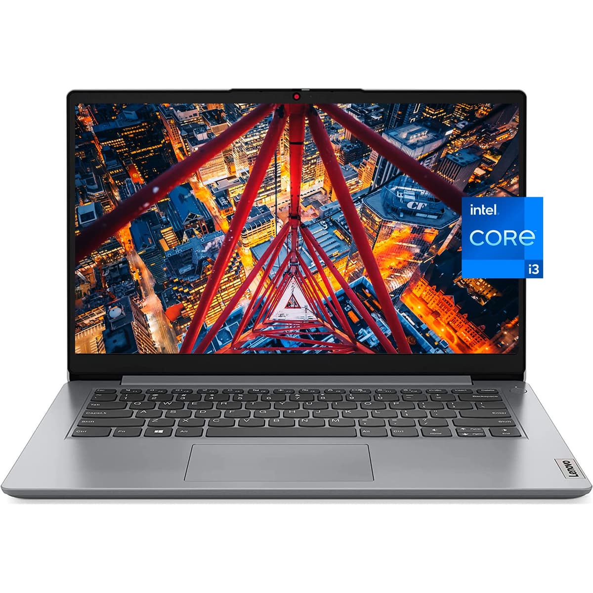 Laptop empresarial Lenovo 14", procesador Intel Core i3-1215U de 6 núcleos, 20 GB RAM, SSD de 1 TB, pantalla antirreflejo HD de 14", Wi-Fi 6 y Bluetooth, lector de huellas, HDMI, Windows 11 Home en modo S IdeaPad