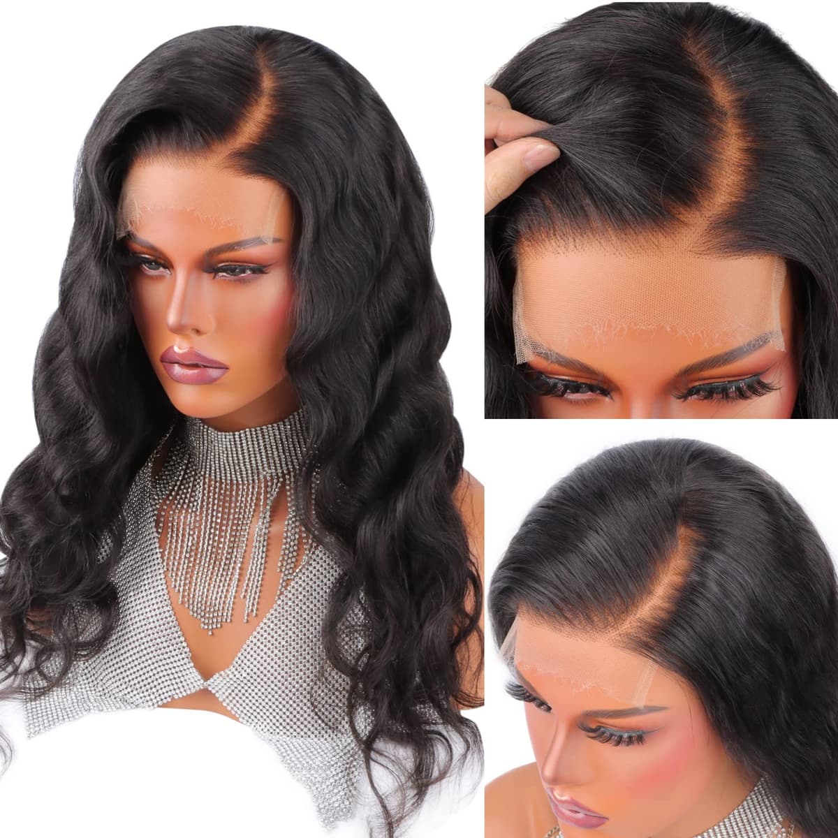 MY SHINY WIGS 5x5 HD Lace Closure Body Wave 30" Pre Plucked 0.11mm, 5x5 Closure