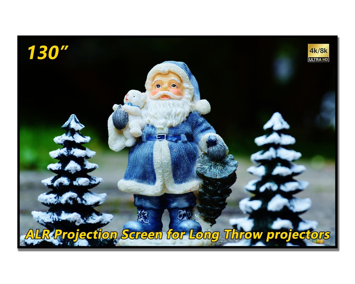 Generic Pantalla ALR 130" 16:9 marco fijo, tecnología Nano Silver Coating, para proyectores estándar 130 inch 16:9