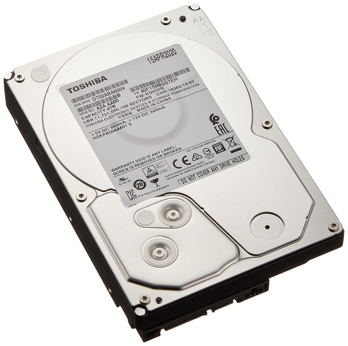 Disco duro de reemplazo Buffalo 6TB OP-HD6.0T/LS para Link Station
