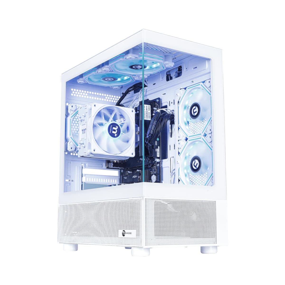 NINGMEI PC de Escritorio Gaming Soul, AMD Ryzen 7 5700G 8 núcleos 3.8 GHz (hasta 4.6 GHz), Gráficos AMD Radeon Vega, 16 GB RAM DDR4 3200 MHz, 1 TB SSD NVMe, Fuente 550W, Windows 11 Home 64 bits 5700G -WXK