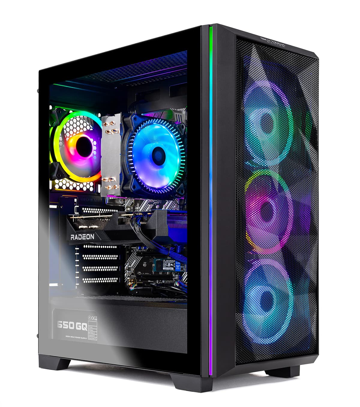 Skytech Chronos ST-CHRONOS-0637-B-AM - Ryzen 5 5600X, RTX 4070 Ti, 1TB NVMe