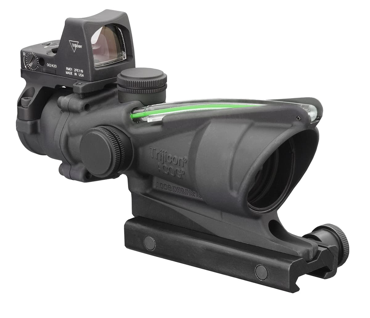 Trijicon ACOG 4x32 0.223 Retícula Verde con RMR TA31-C-100552