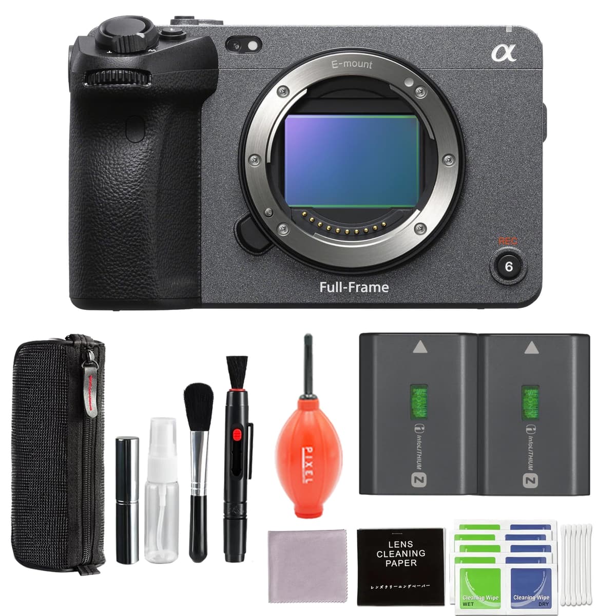Sony FX3A Cámara de Cine Full-Frame ILME-FX3A con Accesorios y Batería Extra