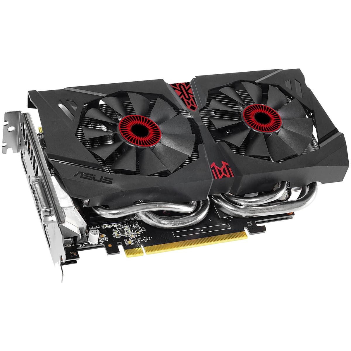 ASUS Strix GeForce GTX 960 Overclockeada 4 GB DDR5 128-bit DisplayPort HDMI 2.0 DVI-I Tarjeta de Video STRIX-GTX960-DC2OC-4GD5