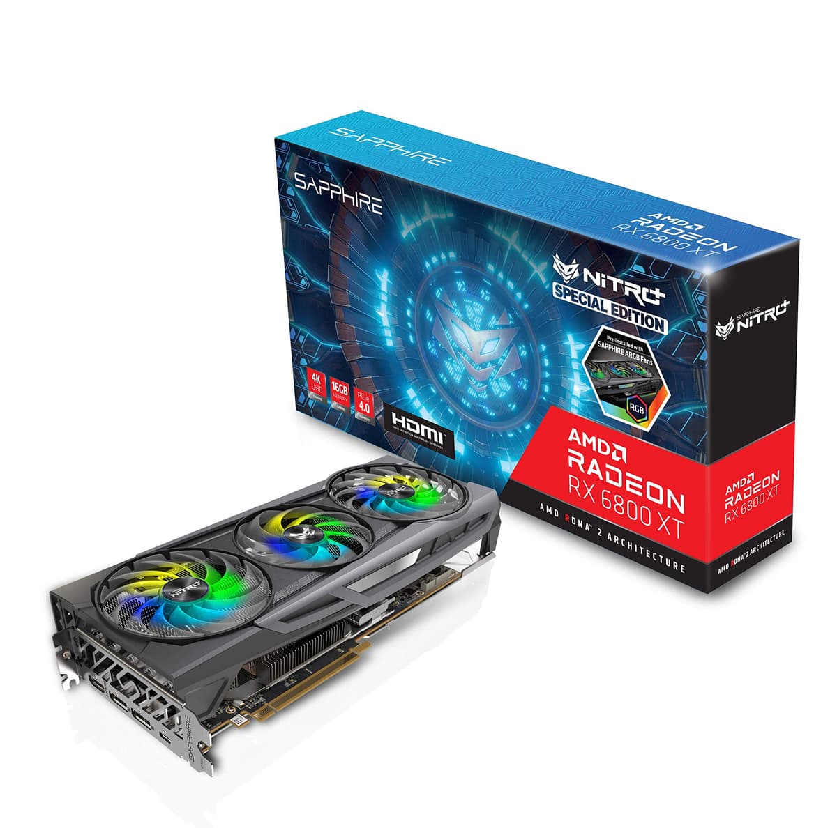 Sapphire NITRO+ AMD Radeon RX 6800 XT SE 16GB GDDR6 PCIe 4.0 11304-01-20G