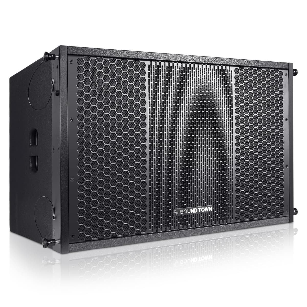 Sound Town ZETHUS-115SPW Subwoofer activo de 15" 1200W pico, DSP, negro