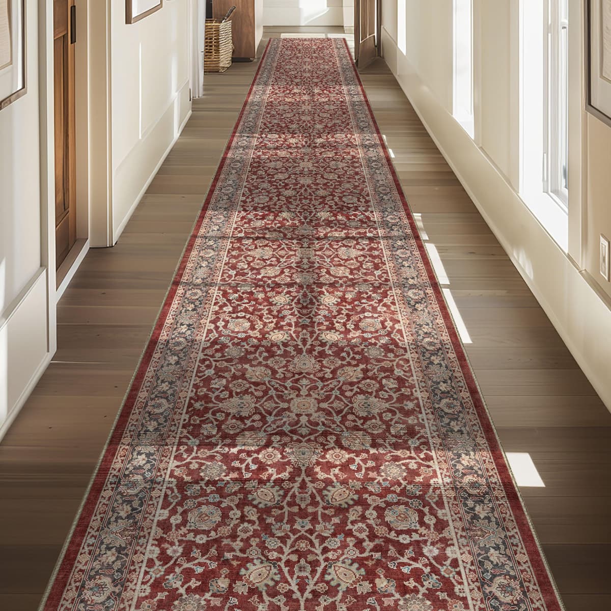 Well Woven Asha Rome Red Runner 26" x 46' W-AS-22B-R-46