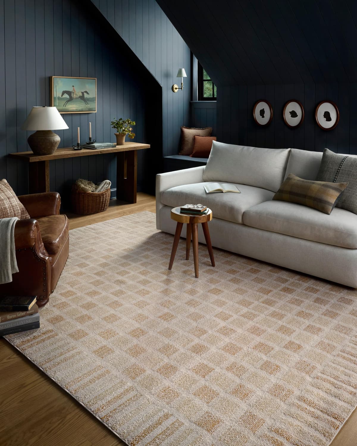 Loloi Chris Loves Julia Calvin CLV-03 Hueso/Natural 9'-6" x 12'-6" Alfombra CALVCLV-03BONA96C6