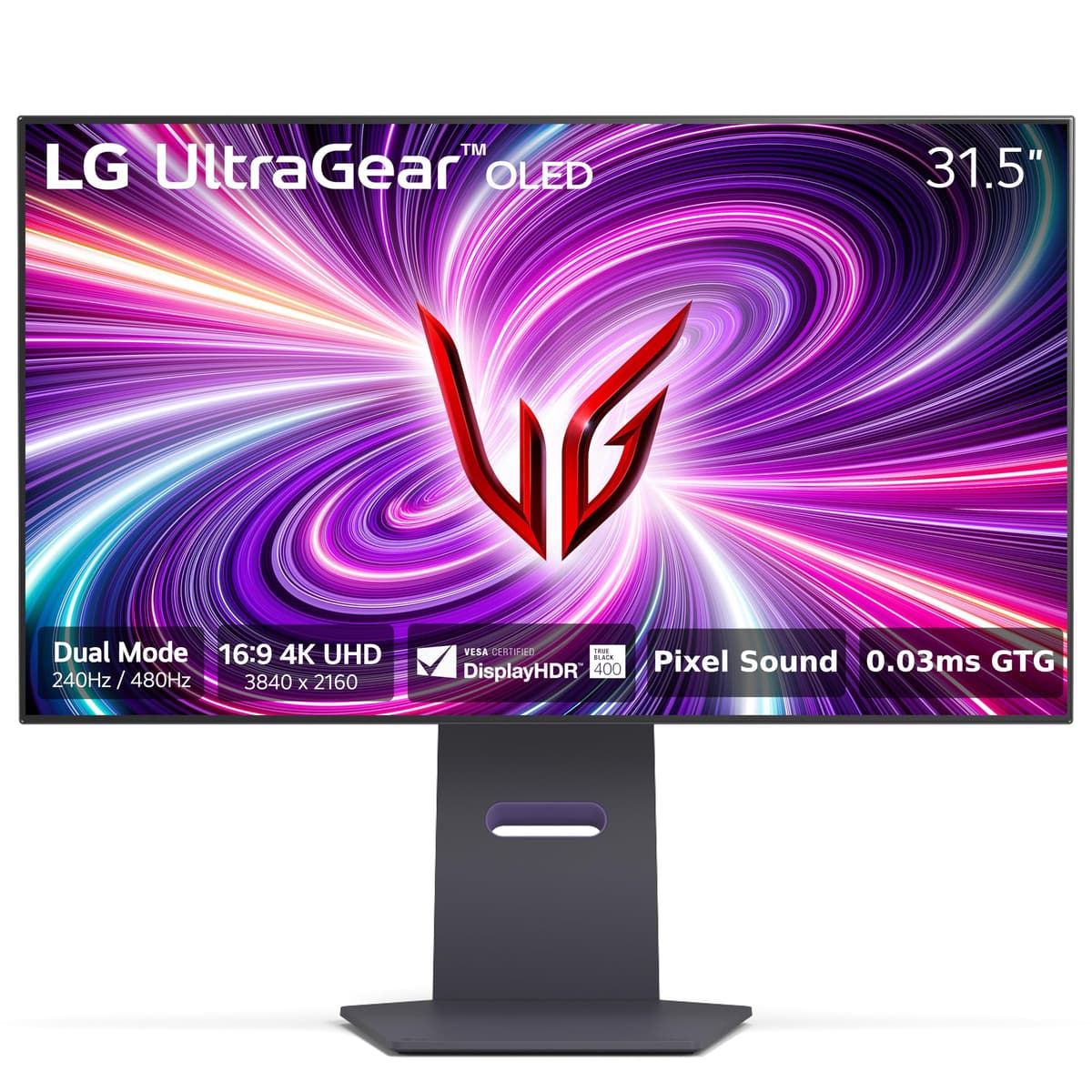LG 32GS95UE 32" Ultragear OLED Gaming Monitor 4K 240Hz 32GS95UE-B.AUS