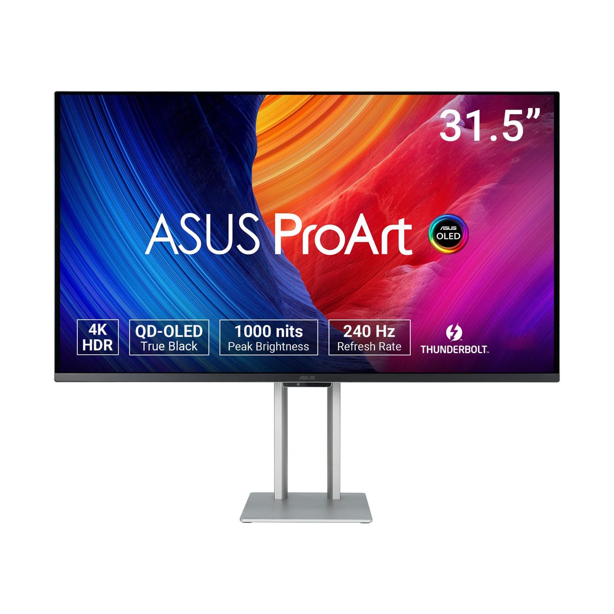 ASUS ProArt Display PA32UCDM 31.5” 4K QD-OLED profesional, 240Hz, Thunderbolt 4 90LM03HE-B01KB0