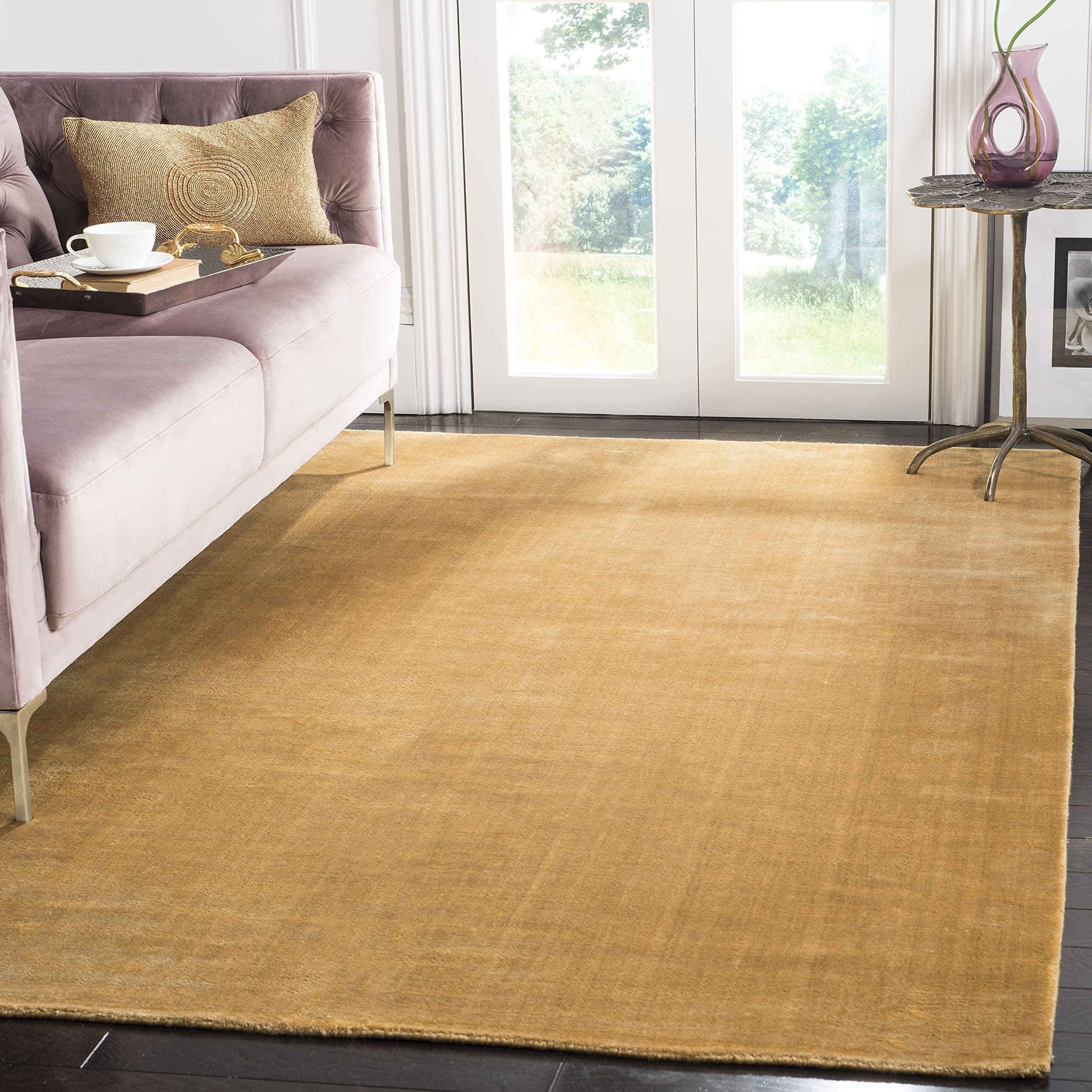 SAFAVIEH Mirage Collection Area Rug 5' x 8' Old Gold MIR344G-5