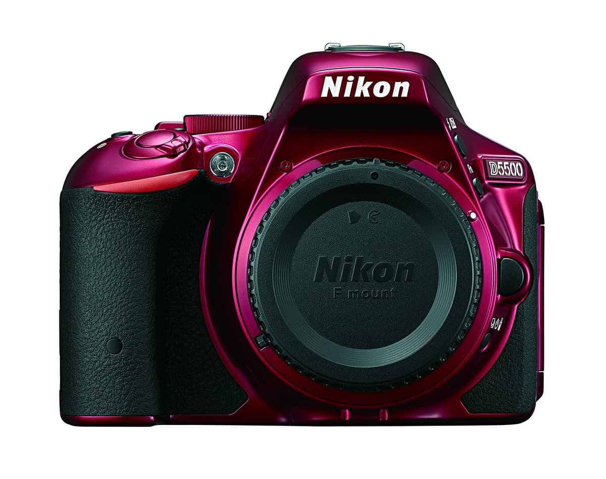 Nikon D5500 Cuerpo de cámara réflex digital formato DX (Rojo) (Reacondicionado) 1545-cr