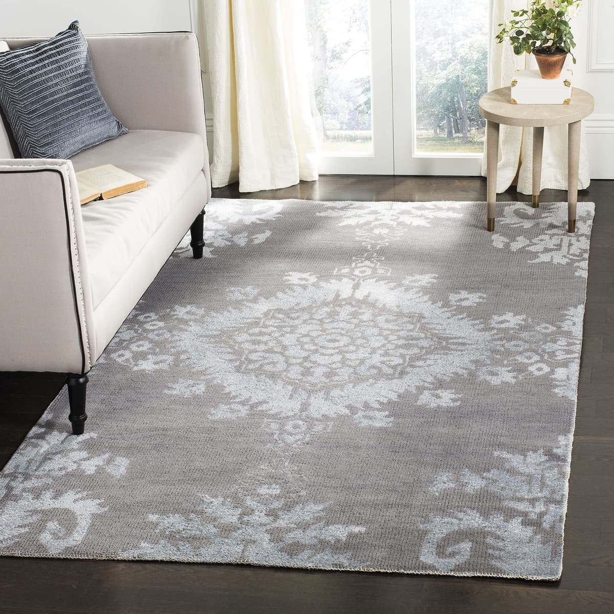 SAFAVIEH Stone Wash Collection Area Rug 5' x 8' Grey STW235I-5