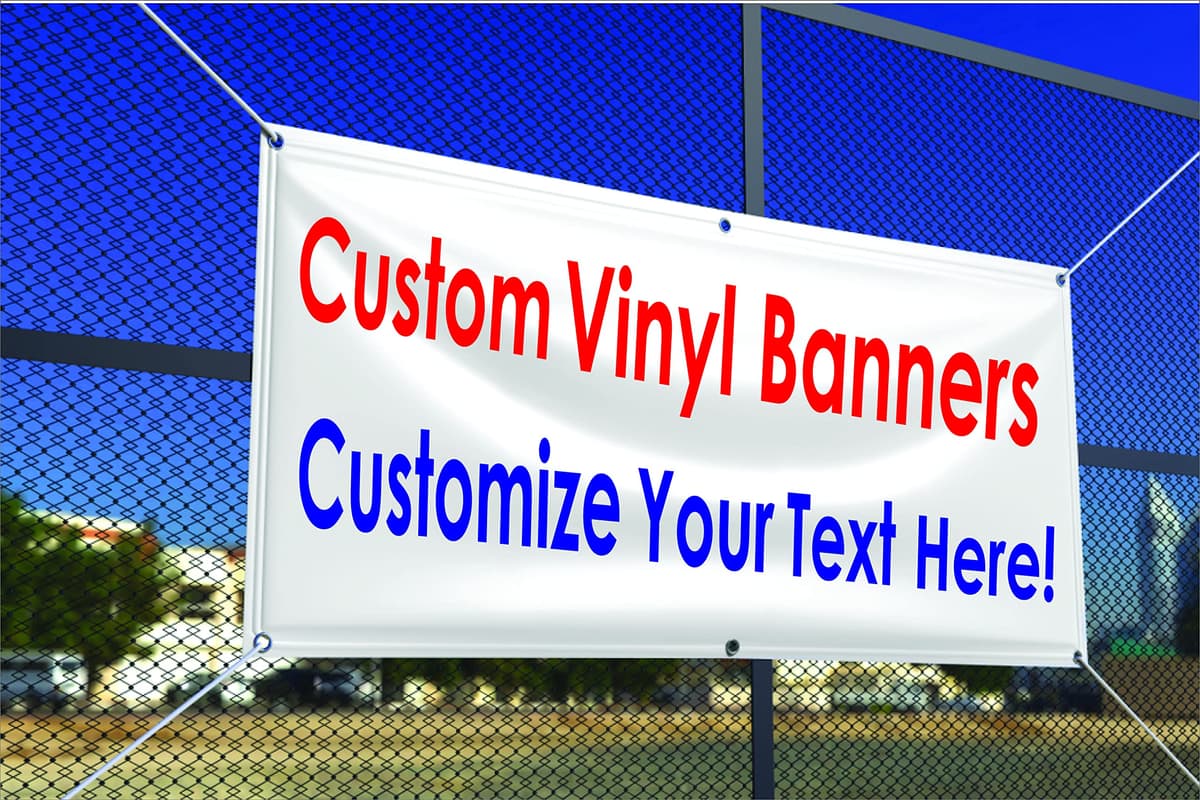 SHL Graphics Banner vinílico personalizado premium, vinilo recubierto, uso interior/exterior (5X30) SHLG2208