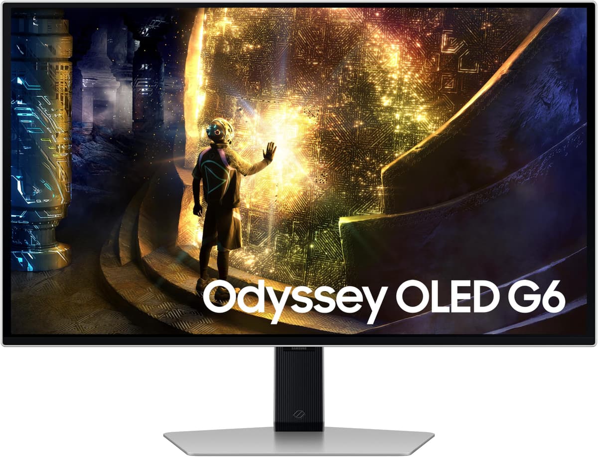 Samsung Odyssey OLED G6 27" QHD 240Hz - Monitor Gamer Gris S27DG612SU