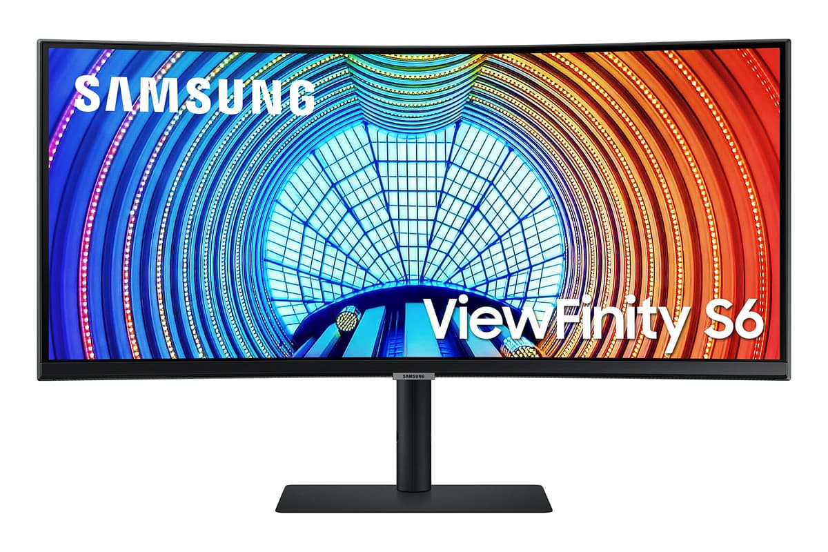 Samsung ViewFinity S65UA LS34A650UBNXGO 34" Ultrawide QHD Curvo 100Hz HDR10 - Negro