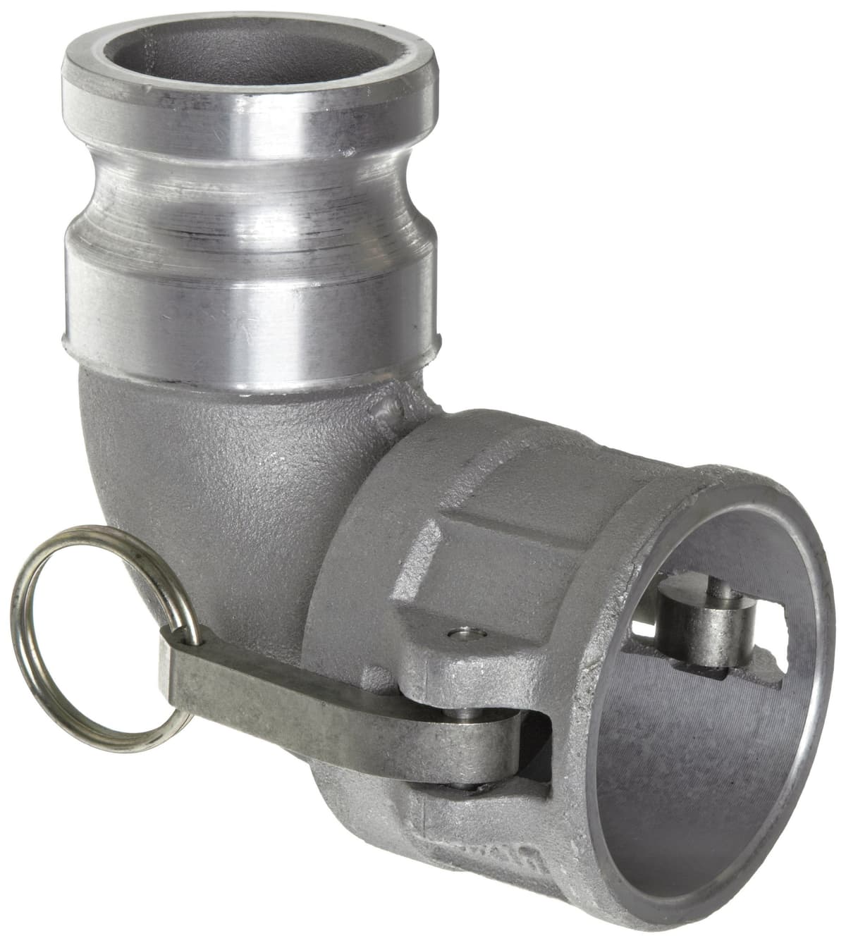 Dixon 500DA-90AL Acople cam and groove de aluminio 90° 5" x 5"