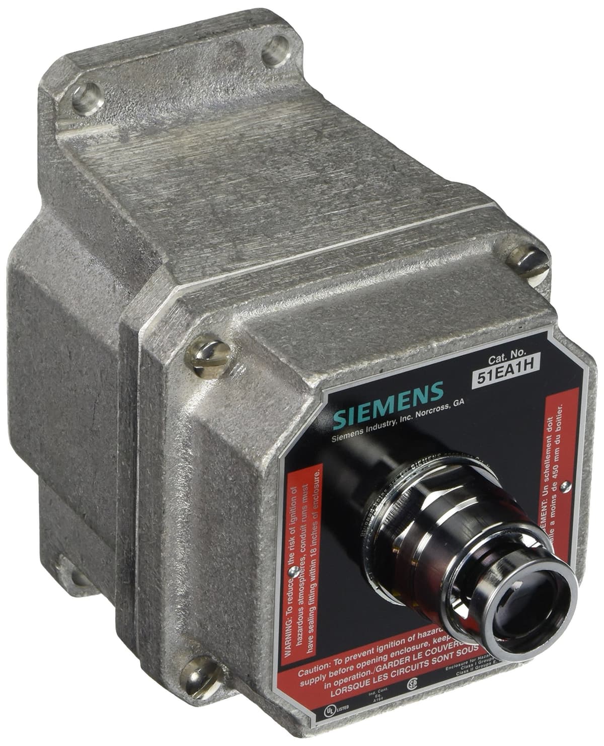 Siemens 51C131H Indicador luminoso verde 120V para ubicaciones peligrosas NEMA 7/9