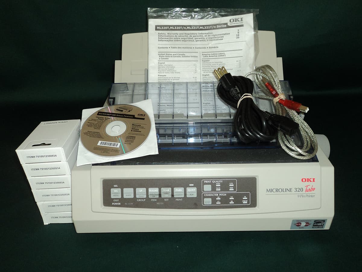 OKI MICROLINE 320 Turbo Impresora matricial mono (62411601)