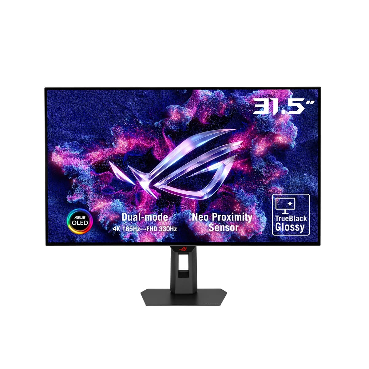 ASUS ROG Strix XG32UCWG 32” 4K OLED Gaming Monitor - Dual Mode (4K@165Hz / FHD@330Hz), Neo Proximity Sensor, USB-C