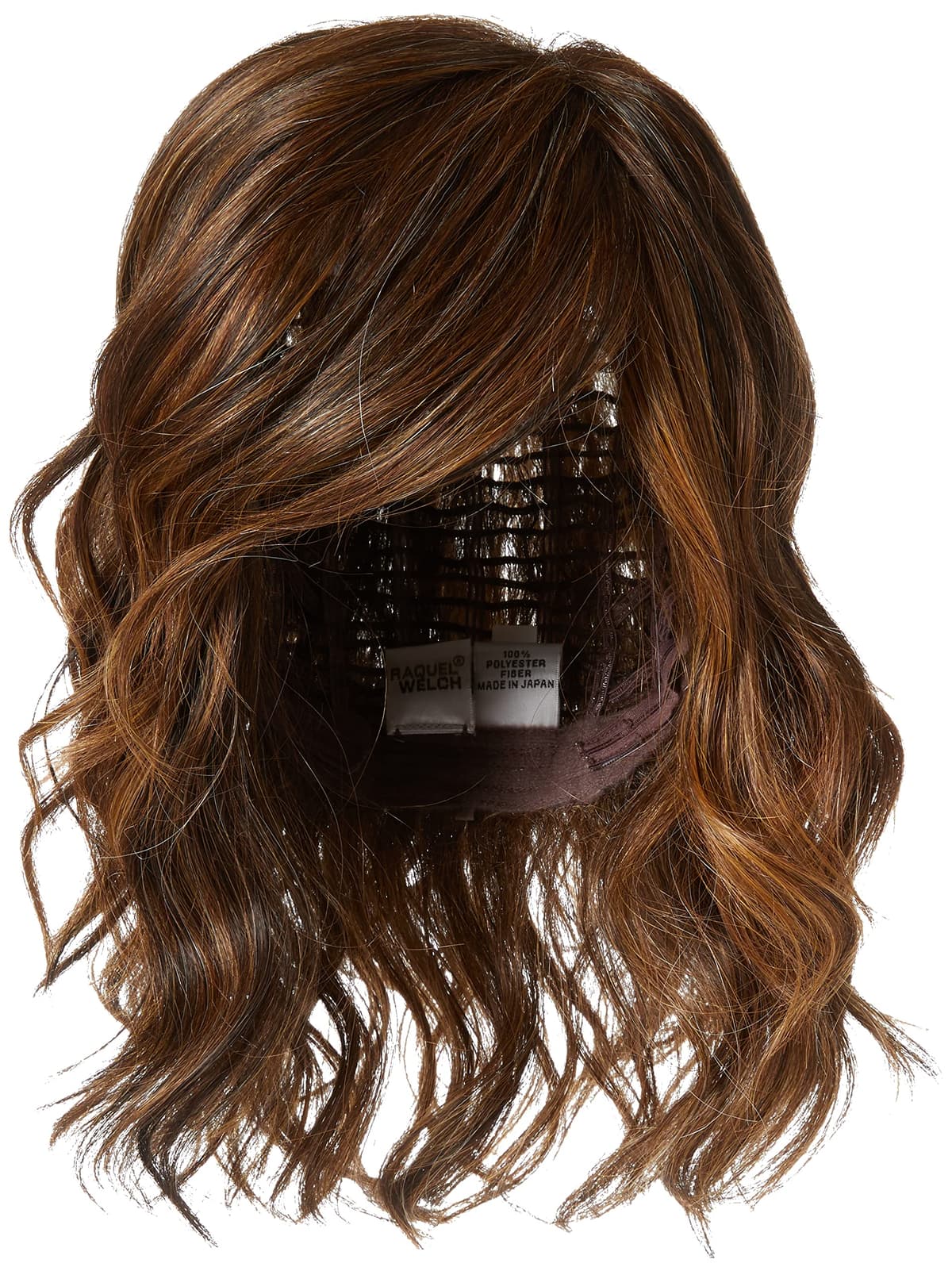 Hair u wear Raquel Welch Layered Shoulder Length Bob Wig, Large Cap, RL8/29 Hazelnut