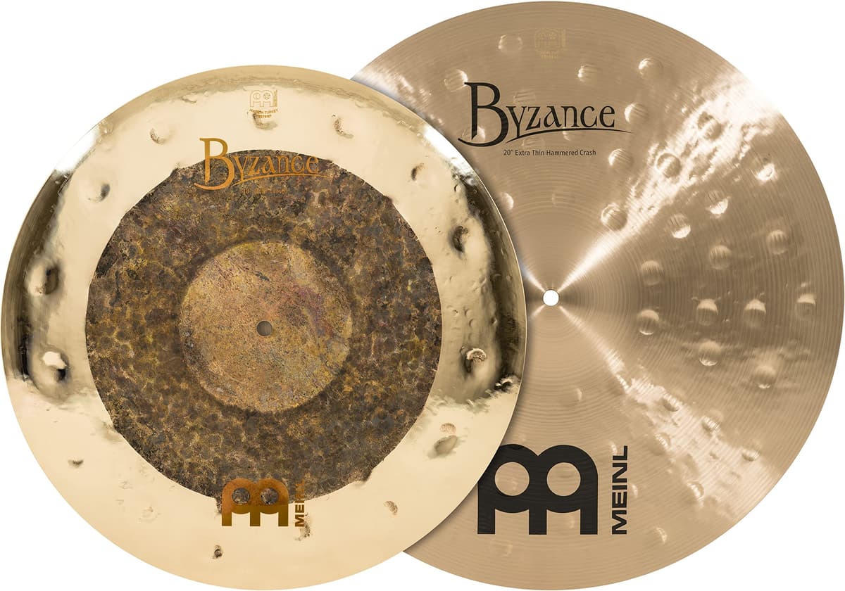 Meinl Byzance Paquete Crash Mixto 18" Dual + 20" Extra Thin Hammered BMIX1