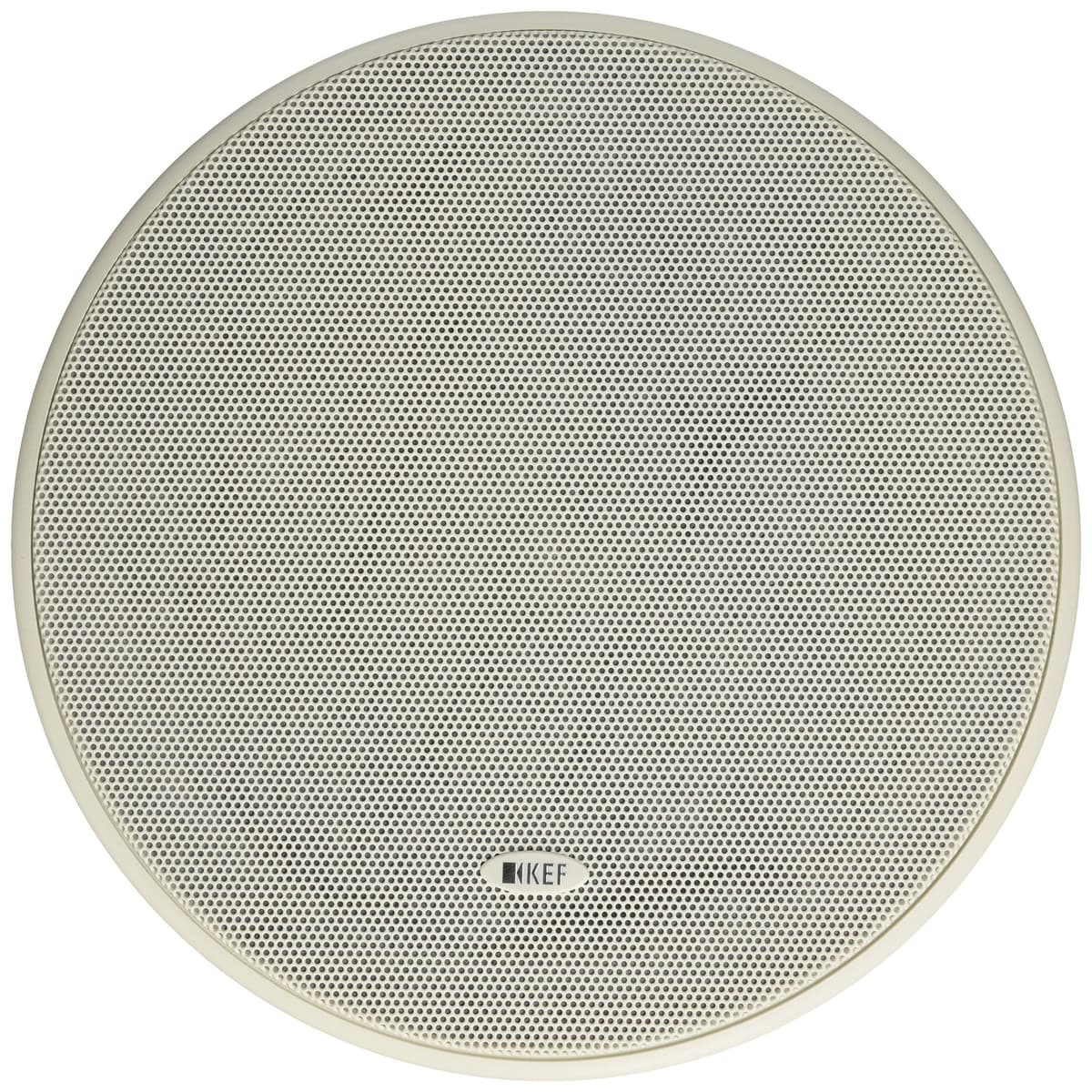KEF CI160QR Bocina Redonda Empotrable de Techo Altavoz Arquitectónico (Unidad), Blanca