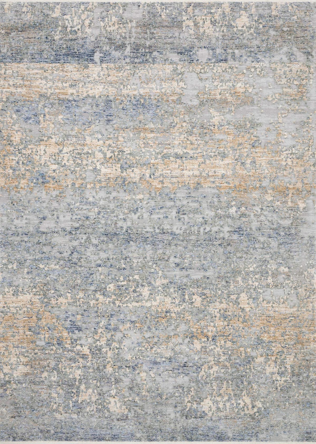 Loloi Pandora PAN-05 Azul/Oro - Alfombra tradicional 6'-3" x 8'-10" PANDPAN-05BBGO638A
