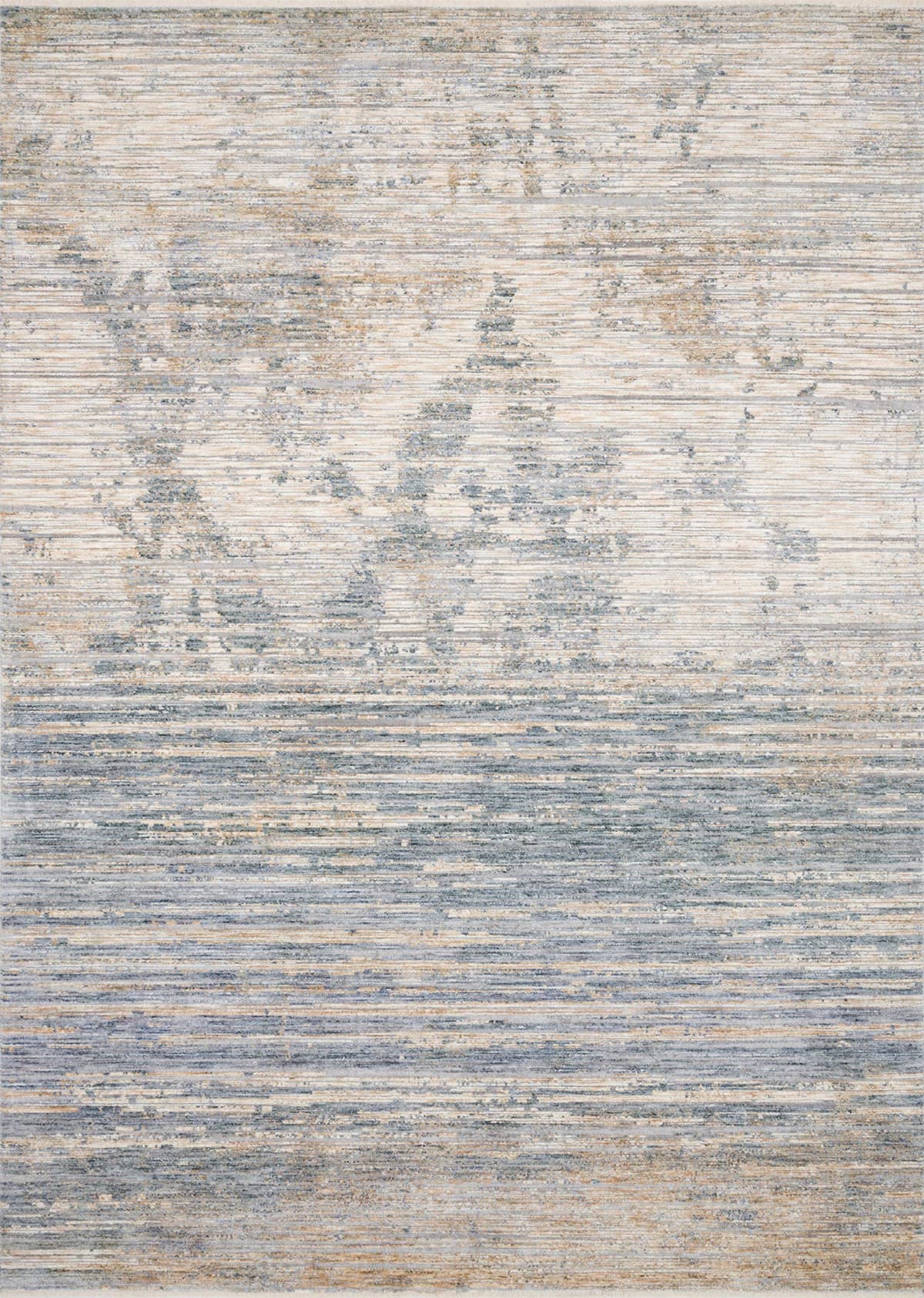 Loloi Pandora Ivory/Blue Alfombra Redonda 7'-10" PANDPAN-06IVBB7A0R